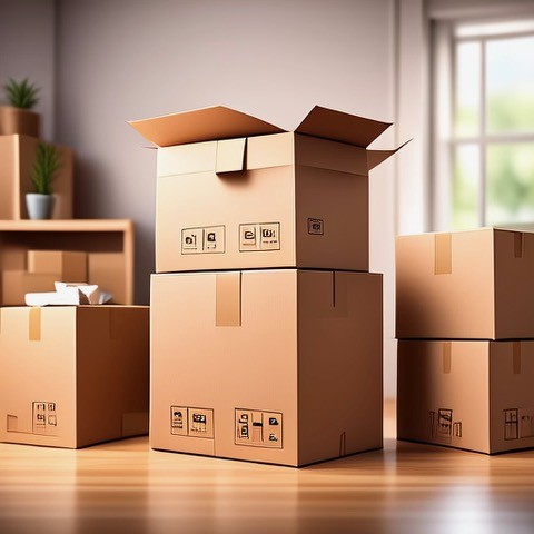 Cité fait ses bagages Cartons déménagement